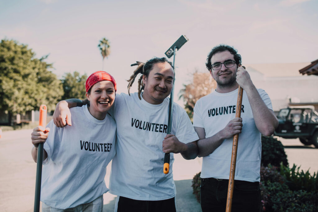outside volunteers